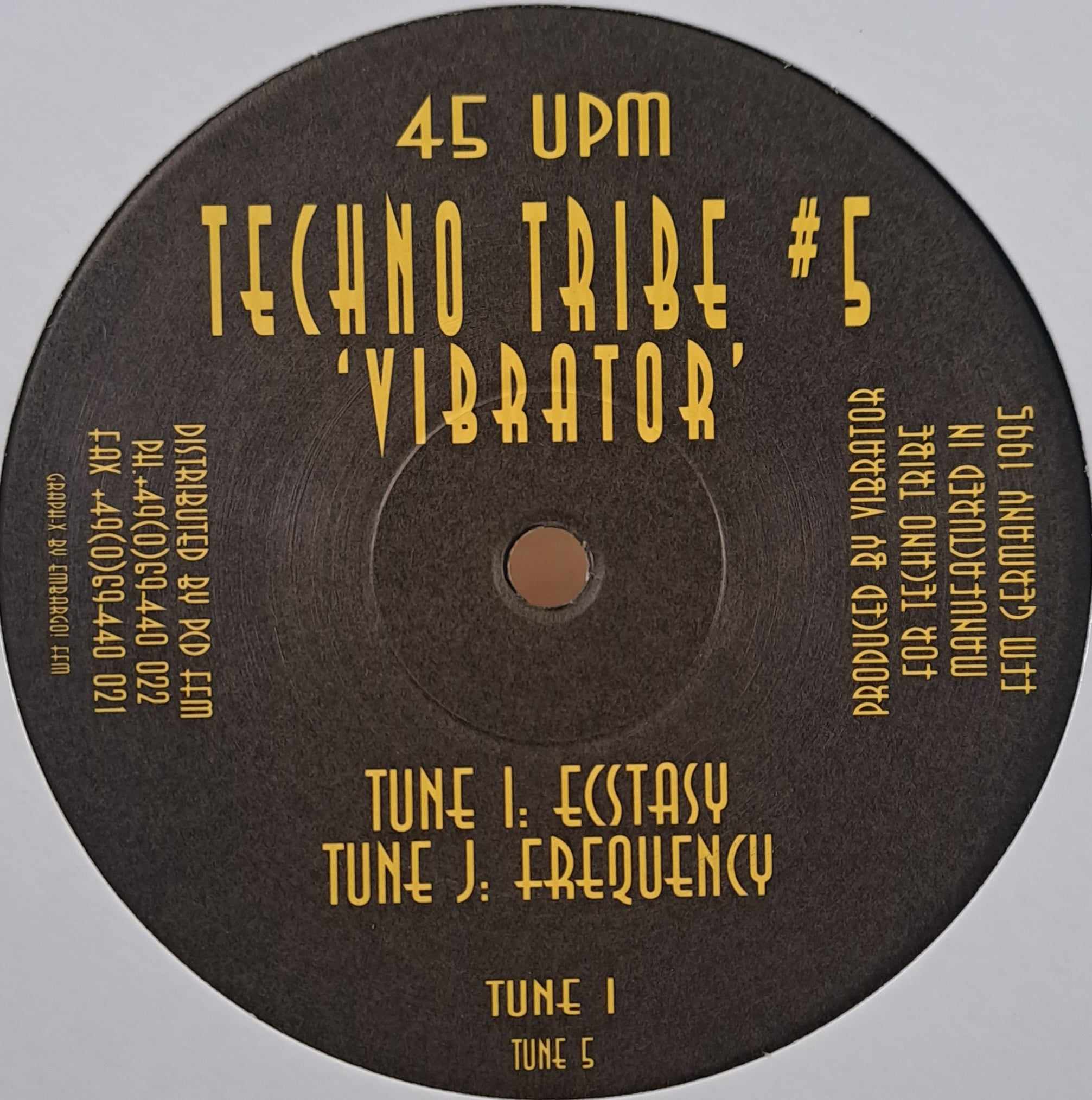 Techno Tribe 5 - vinyle hardcore